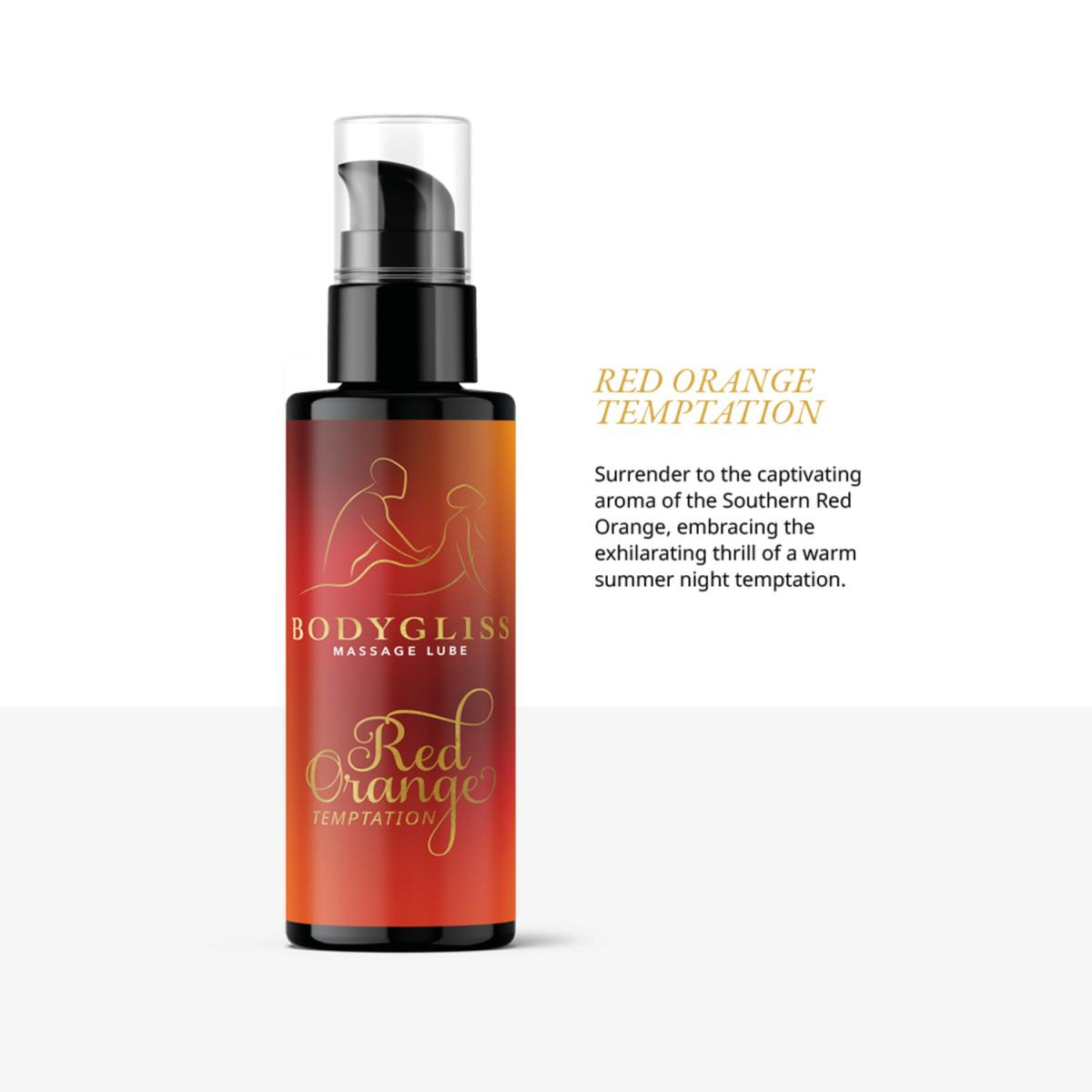 Bodygliss temptation- Red Orange Temptation 50 ml