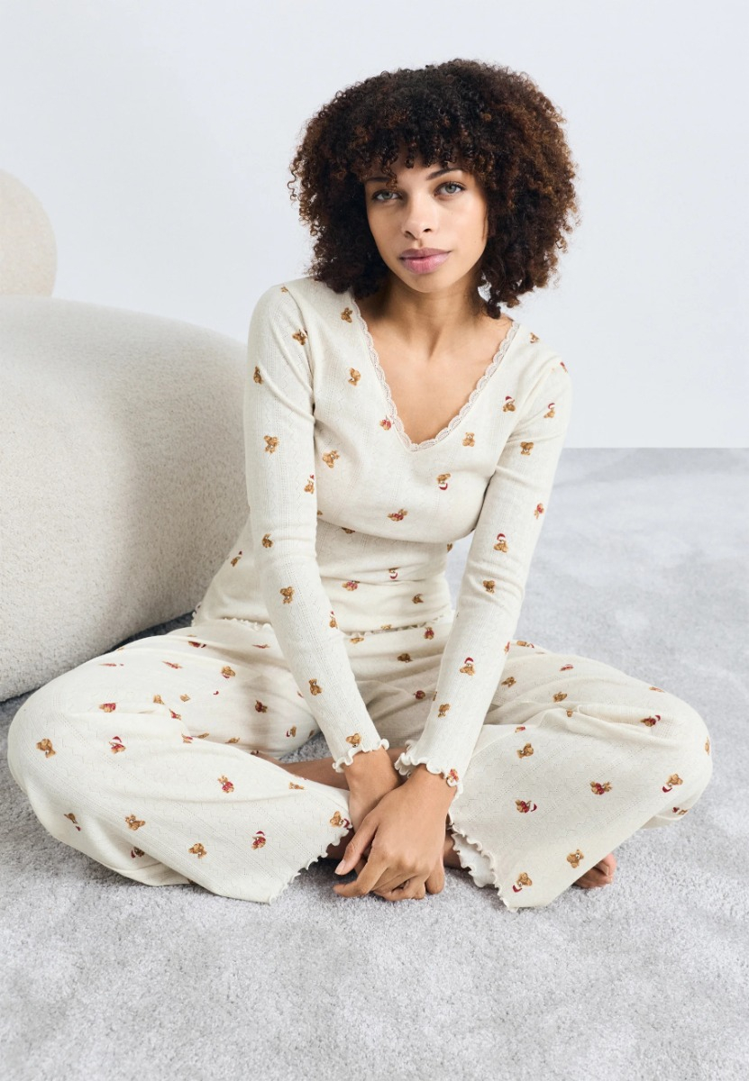 Σετ Πιτζάμας Pointelle Bear