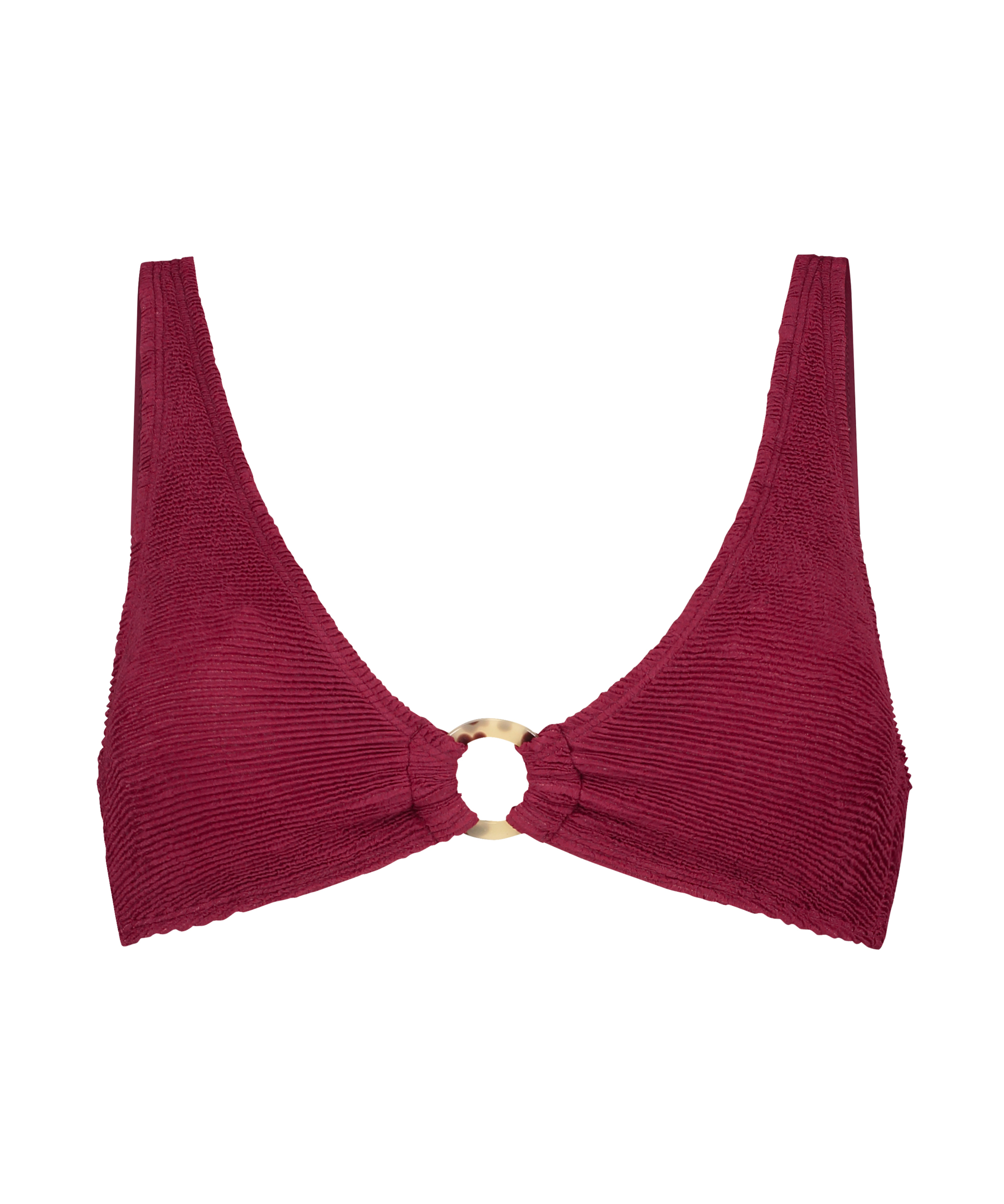 Bikini CropTop με Κοκκάλινη Λεπτομέρεια Indio Hills