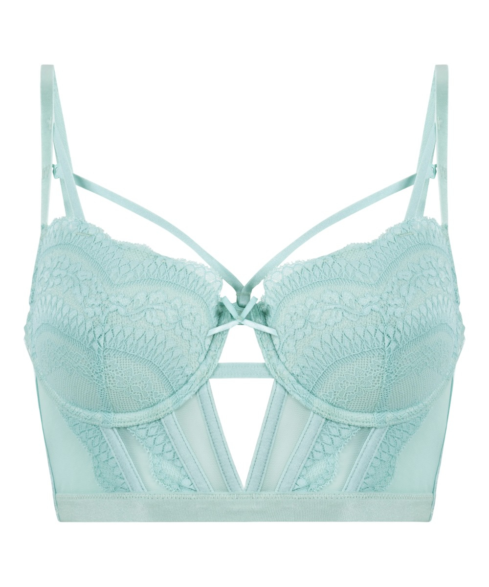 Σουτιέν Longline Με Επένδυση Και Μπανέλα Ashley