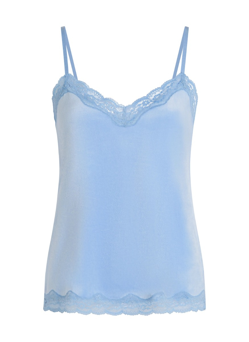 Βελούδινο Τοπ Με Τιράντα