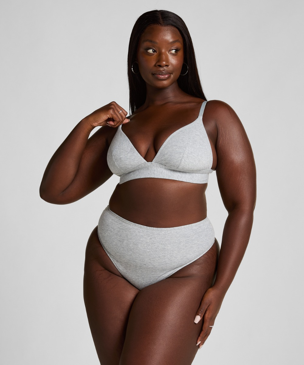 Βαμβακερό Ψηλόμεσο Στρινγκ Merlee