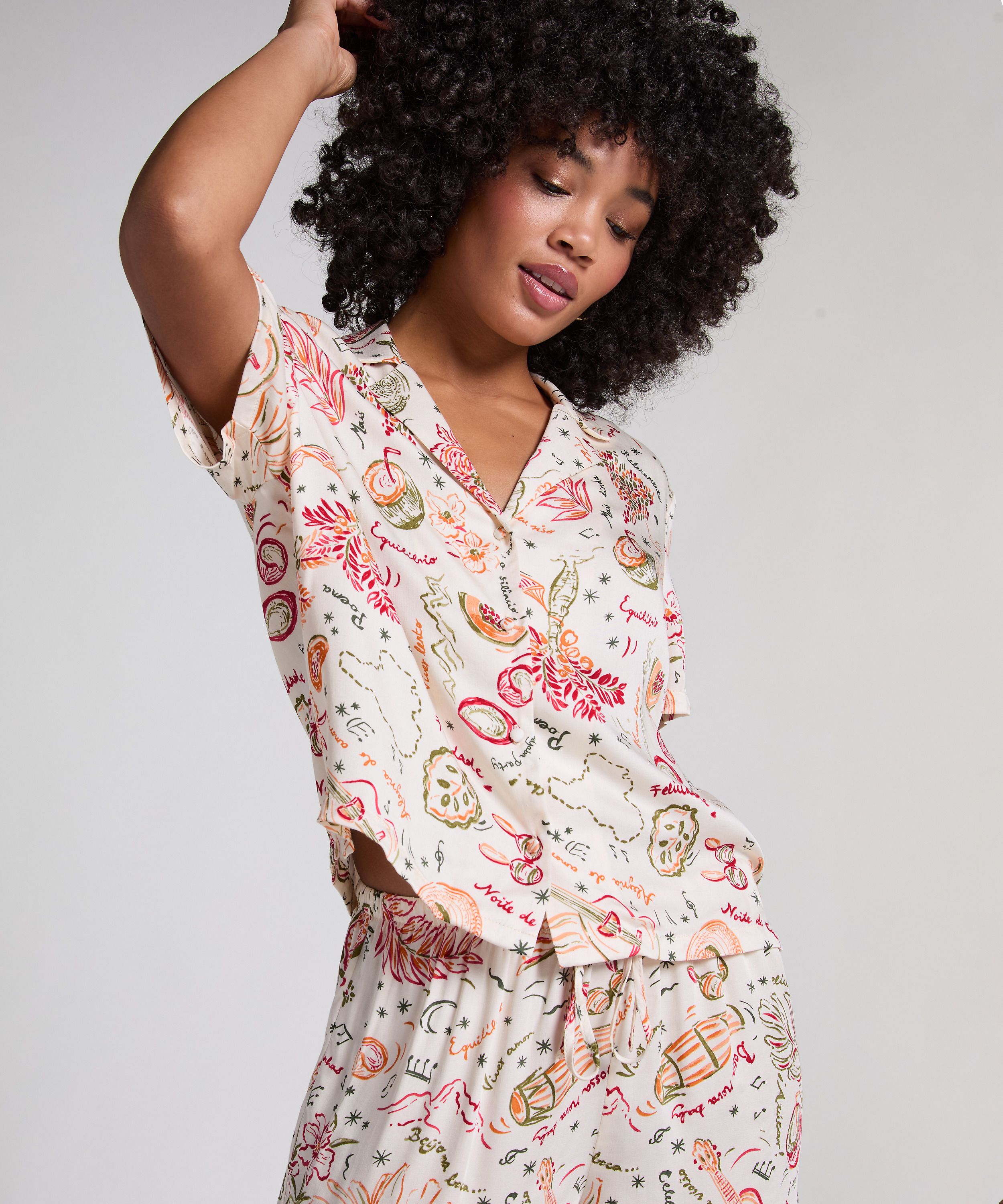 Σατέν Τοπ Πιτζάμας