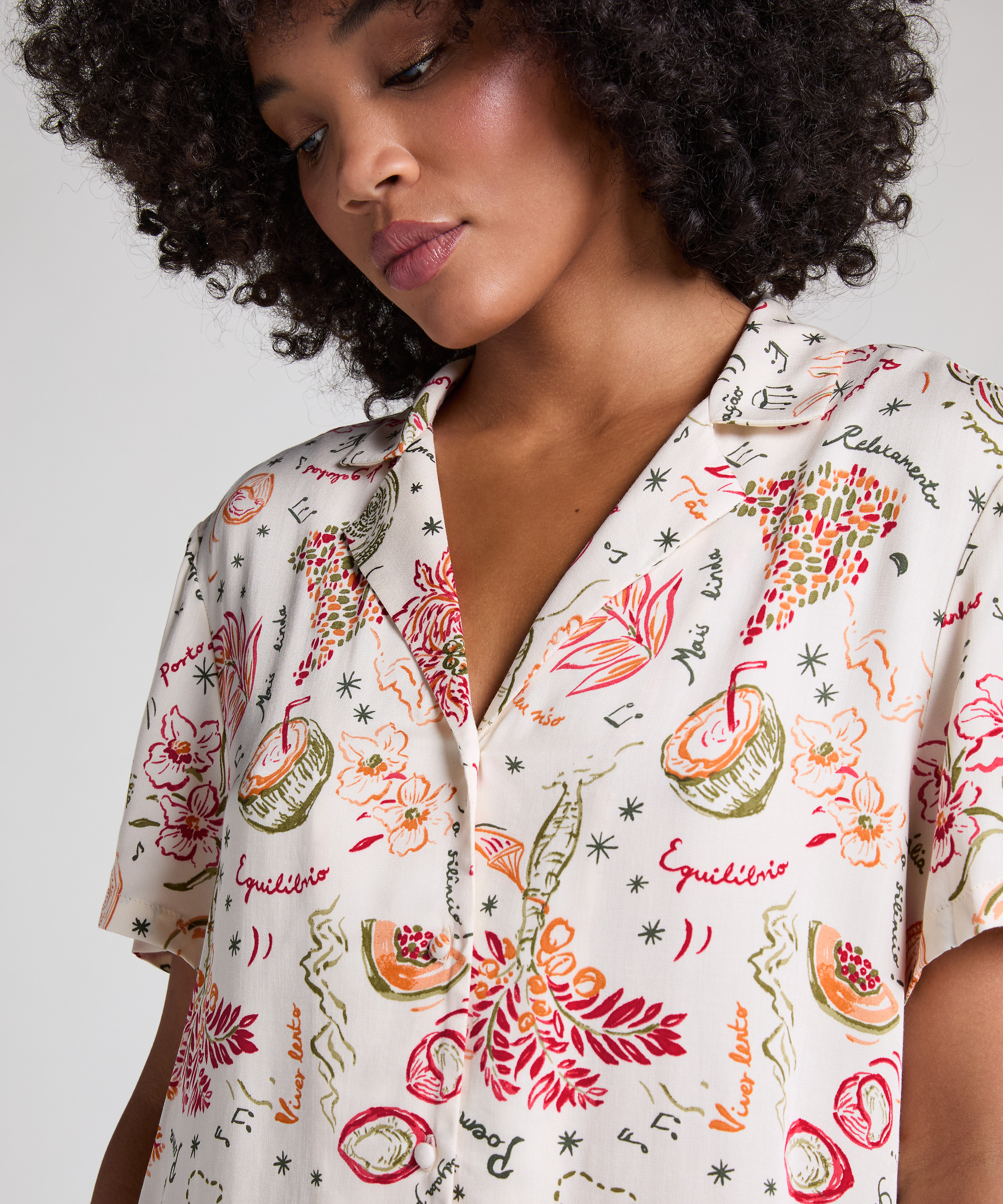 Σατέν Τοπ Πιτζάμας