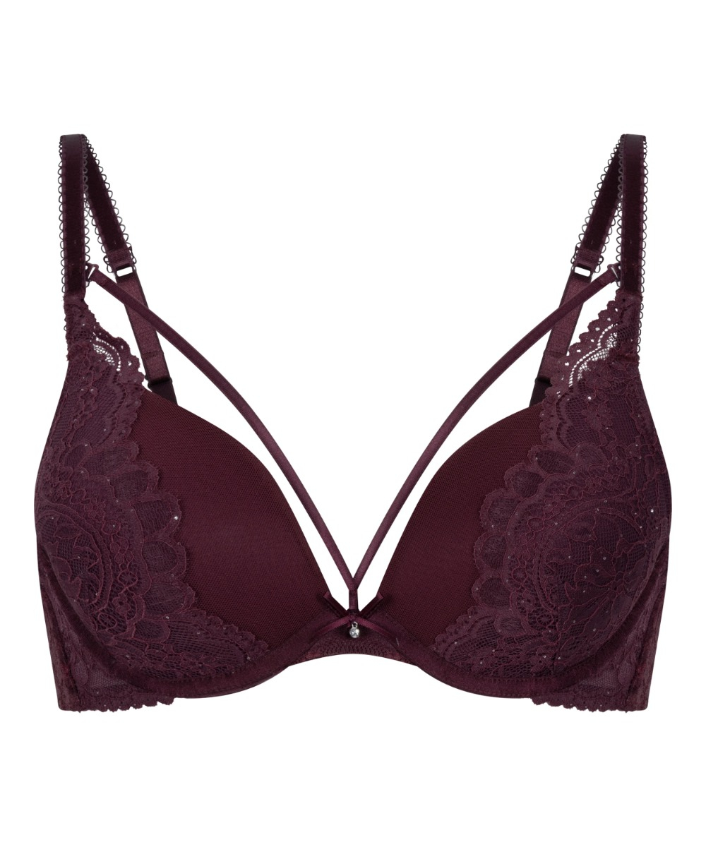 Σουτιέν Push Up Με Επένδυση Και Μπανέλα Isadora