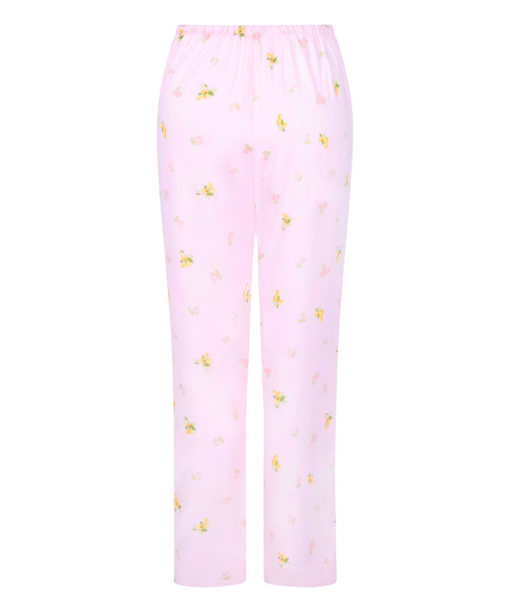 Σατέν Παντελόνι Πιτζάμας Lemon