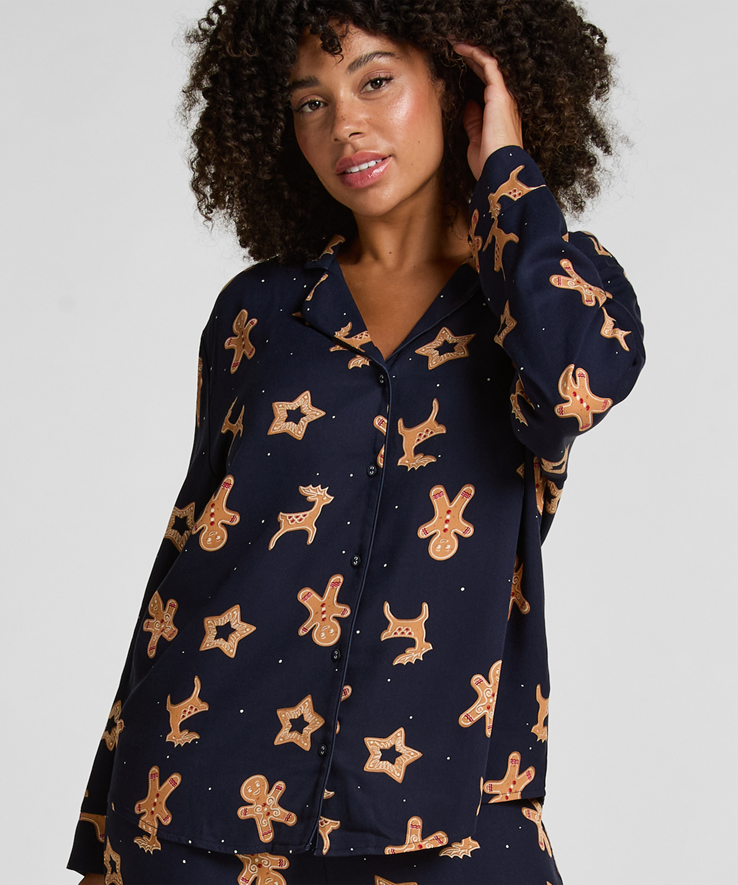 Σετ Πιτζάμας Twill Gingerbread