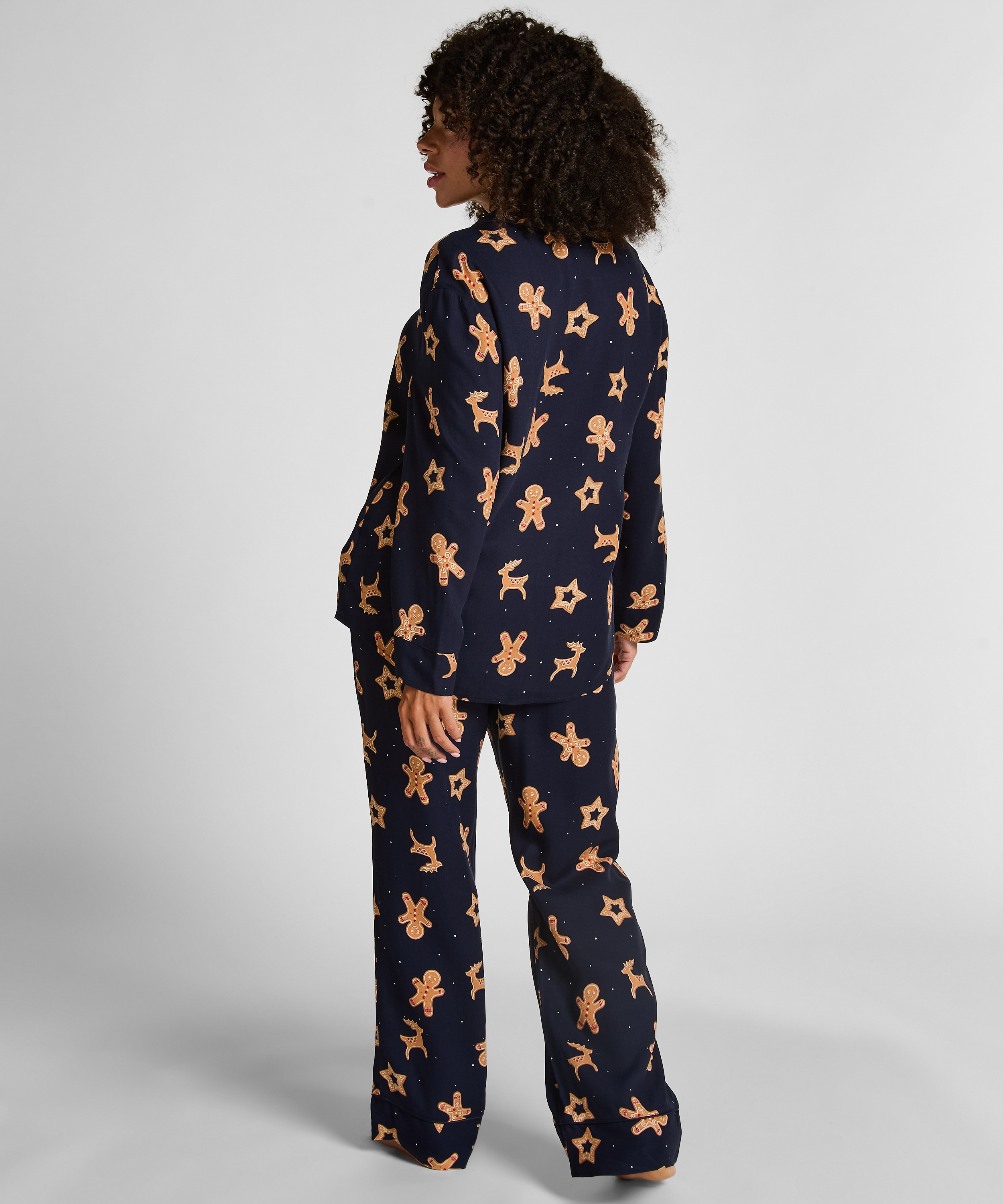 Σετ Πιτζάμας Twill Gingerbread