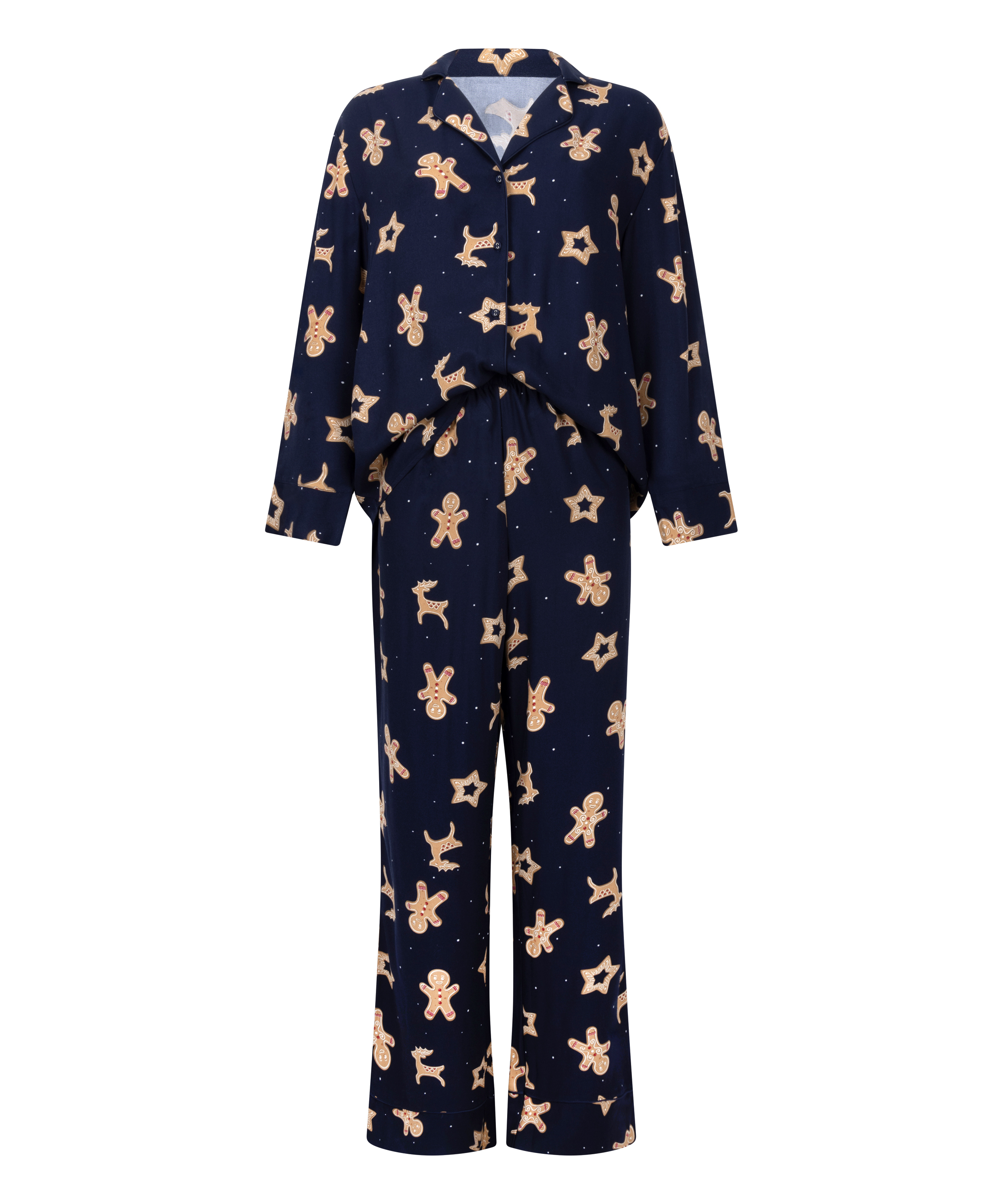 Σετ Πιτζάμας Twill Gingerbread