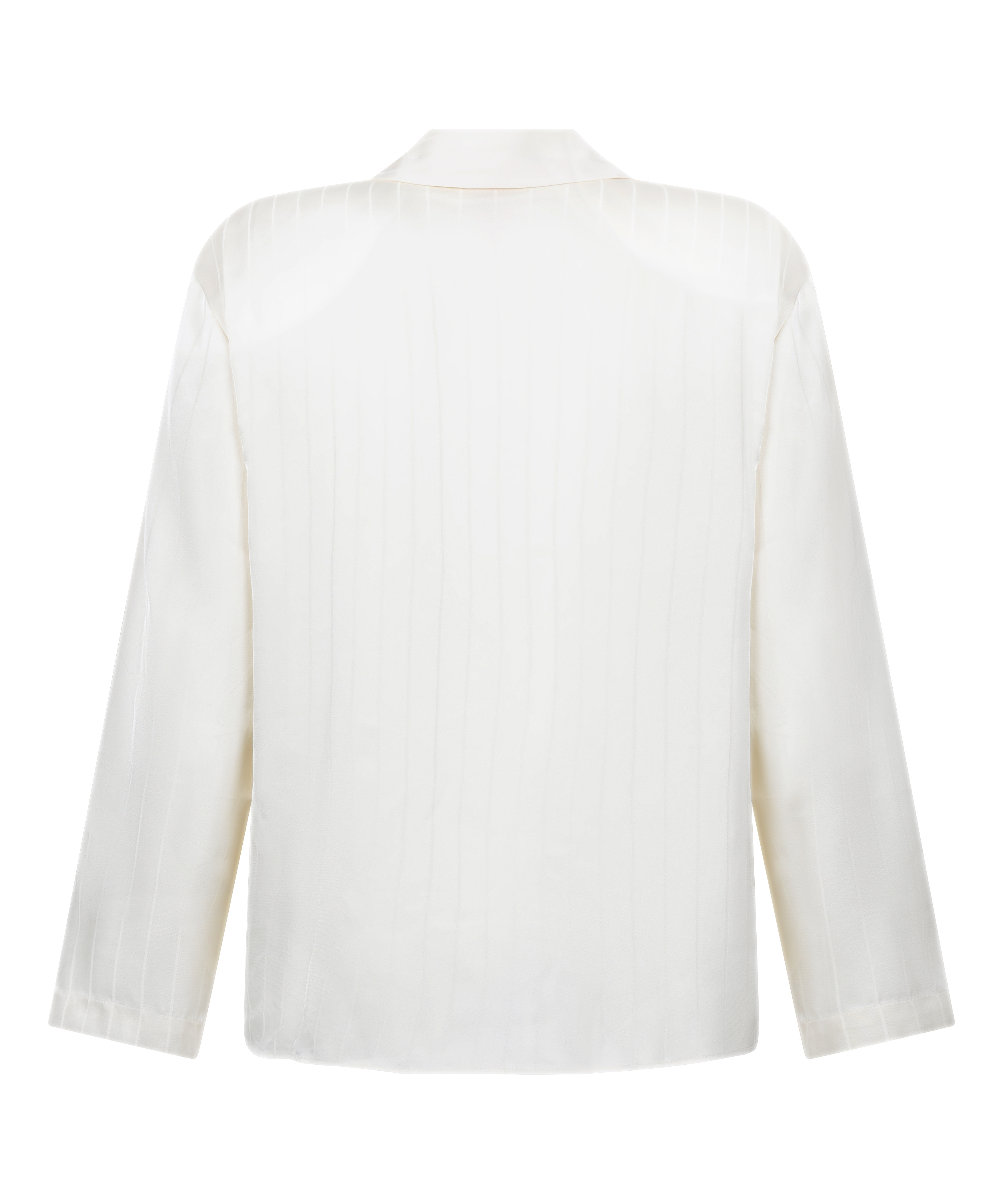 Σατέν Μακρυμάνικο Τοπ Pinstripe