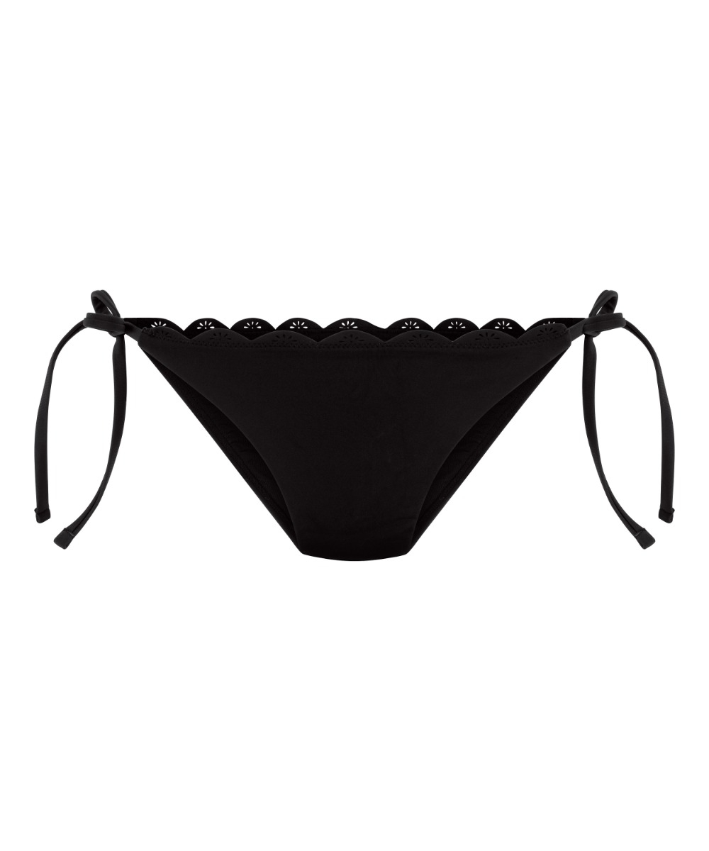 Bikini Bottom Scallop Floral