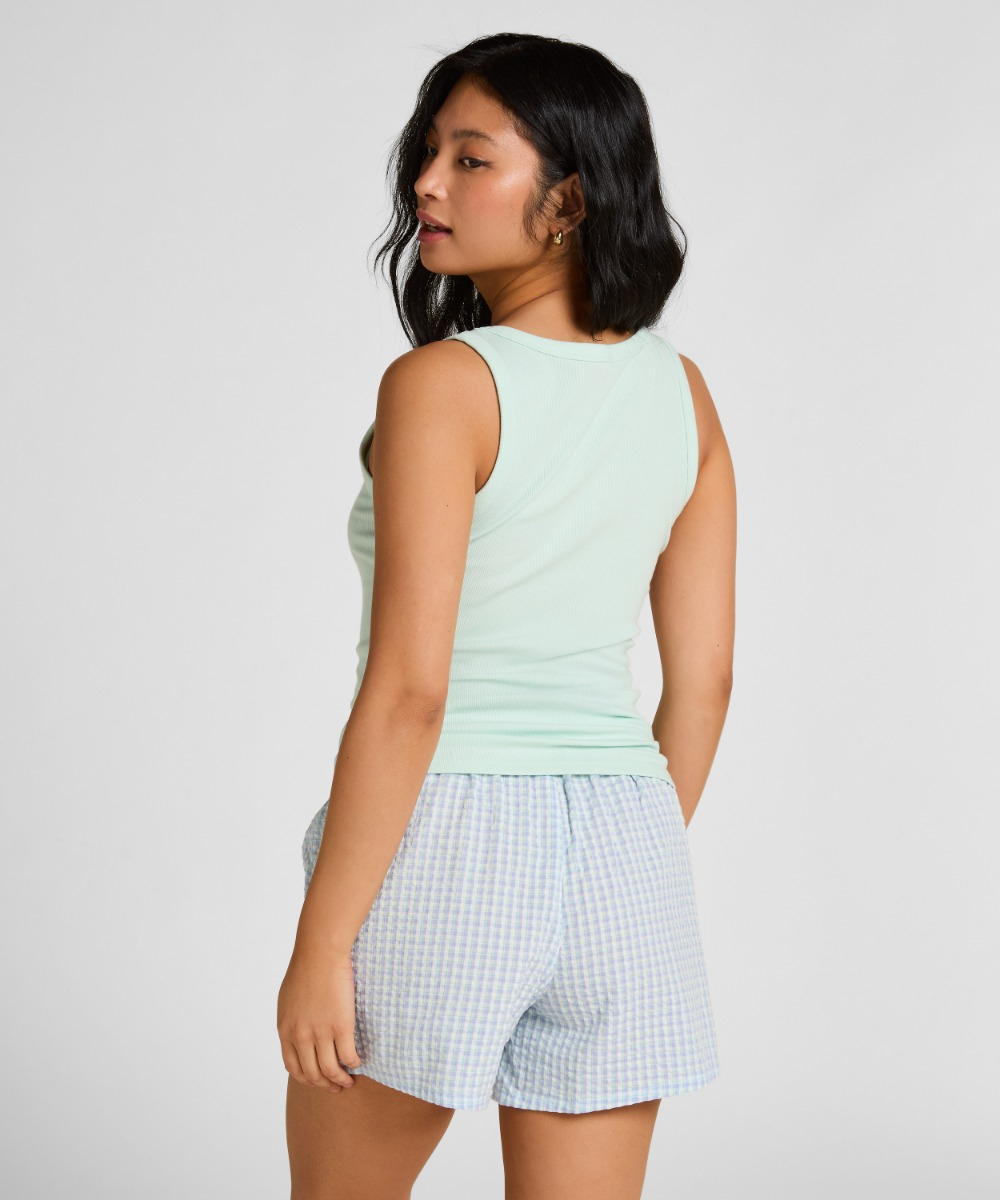 Σορτς Πιτζάμας Boxy Seersucker