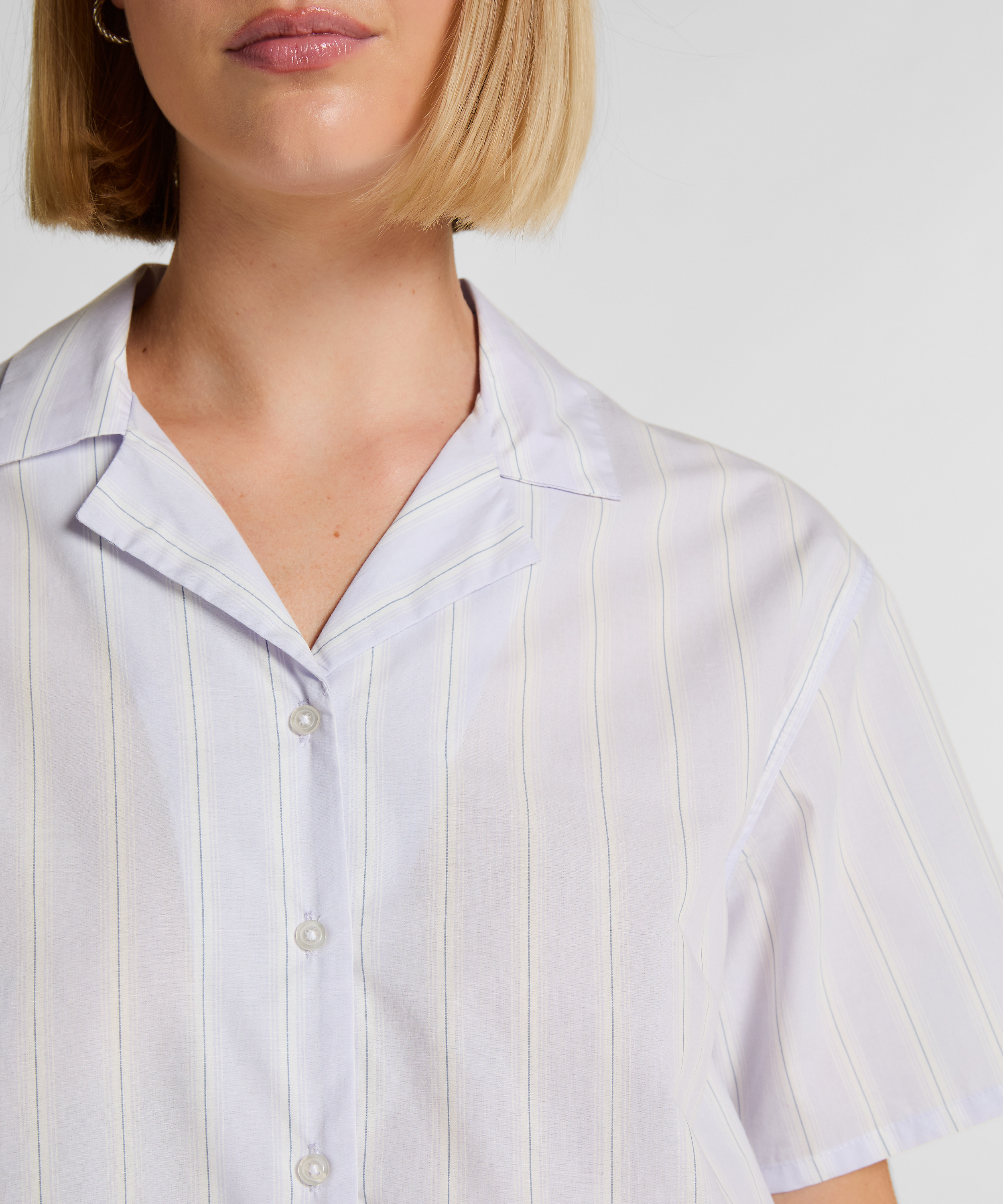 Κοντομάνικο Τοπ Πυτζάμας Stripe