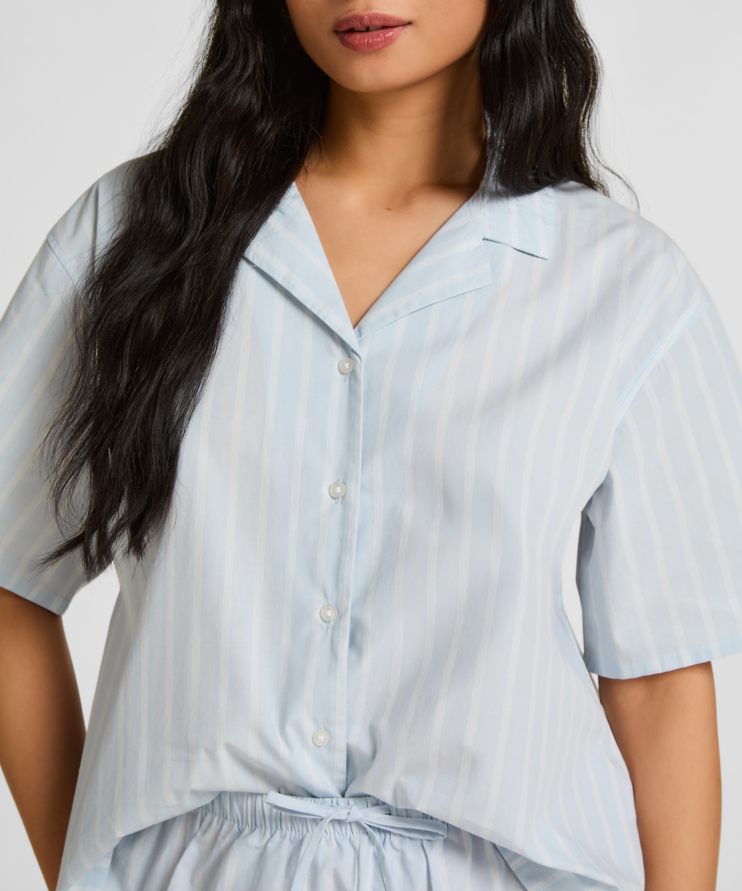 Κοντομάνικο Τοπ Πυτζάμας Stripe