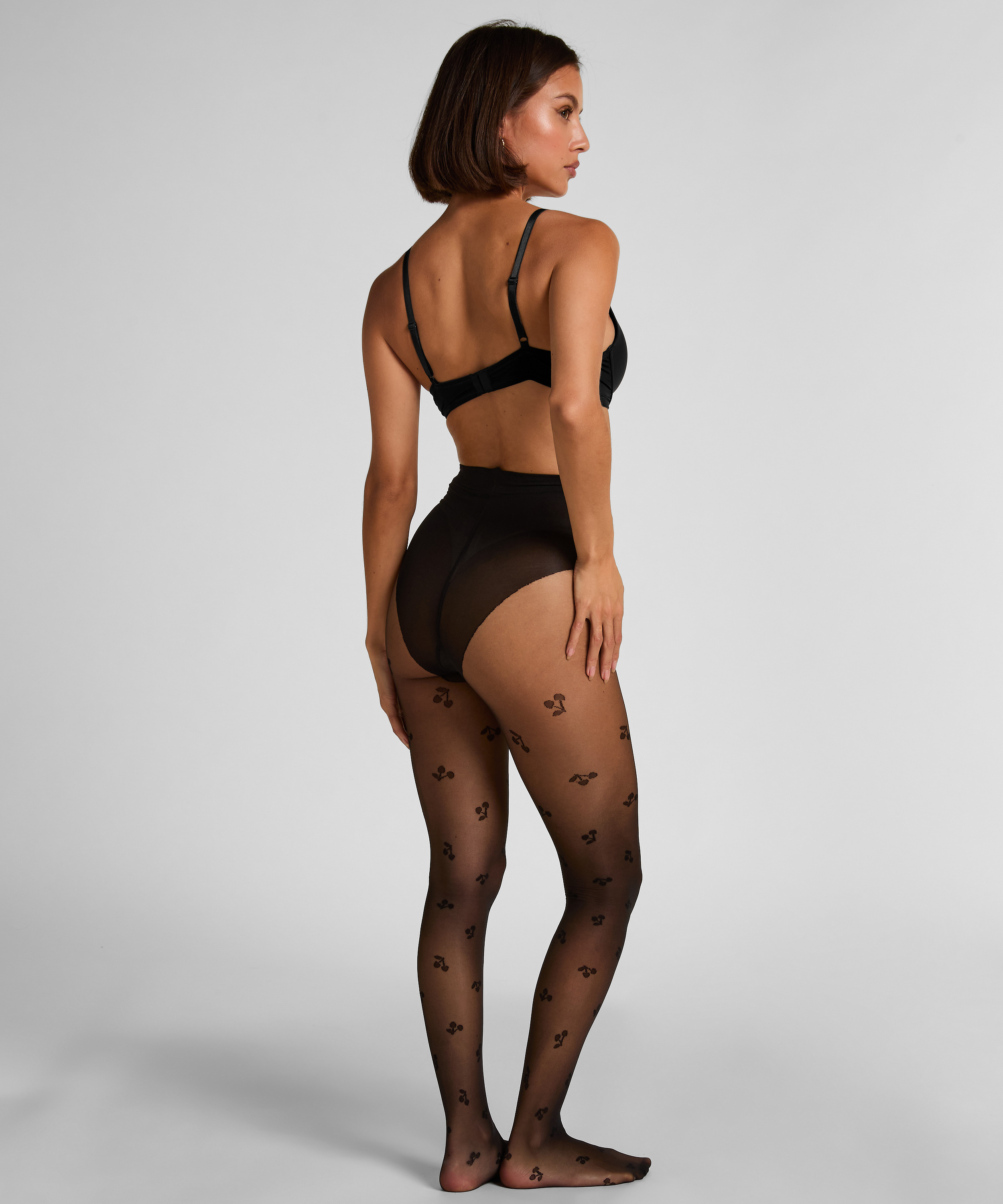 Καλσόν με Σχέδιο Cherries 15DEN