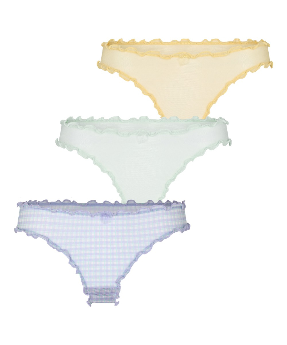 Στρινγκ Gingham 3 τμχ