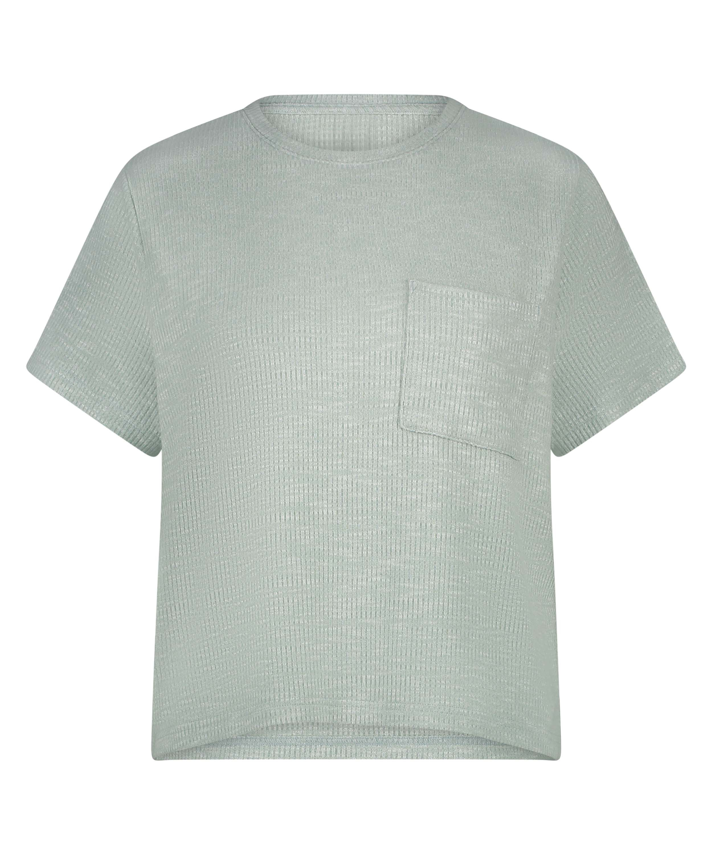 Κοντομάνικο Τοπ Πιτζάμας Ribbed