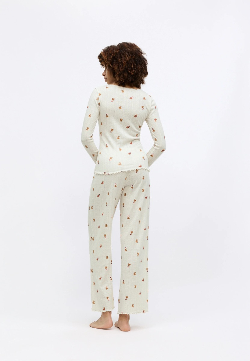 Σετ Πιτζάμας Pointelle Bear