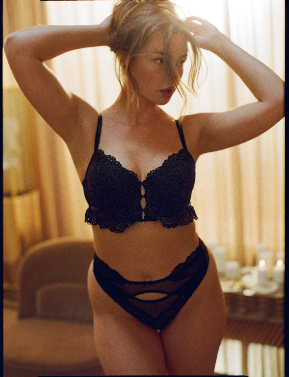 Σουτιέν Longline Με Επένδυση Και Μπανέλα Posie