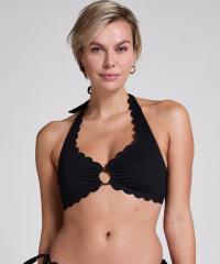 Croptop Scallop Halter